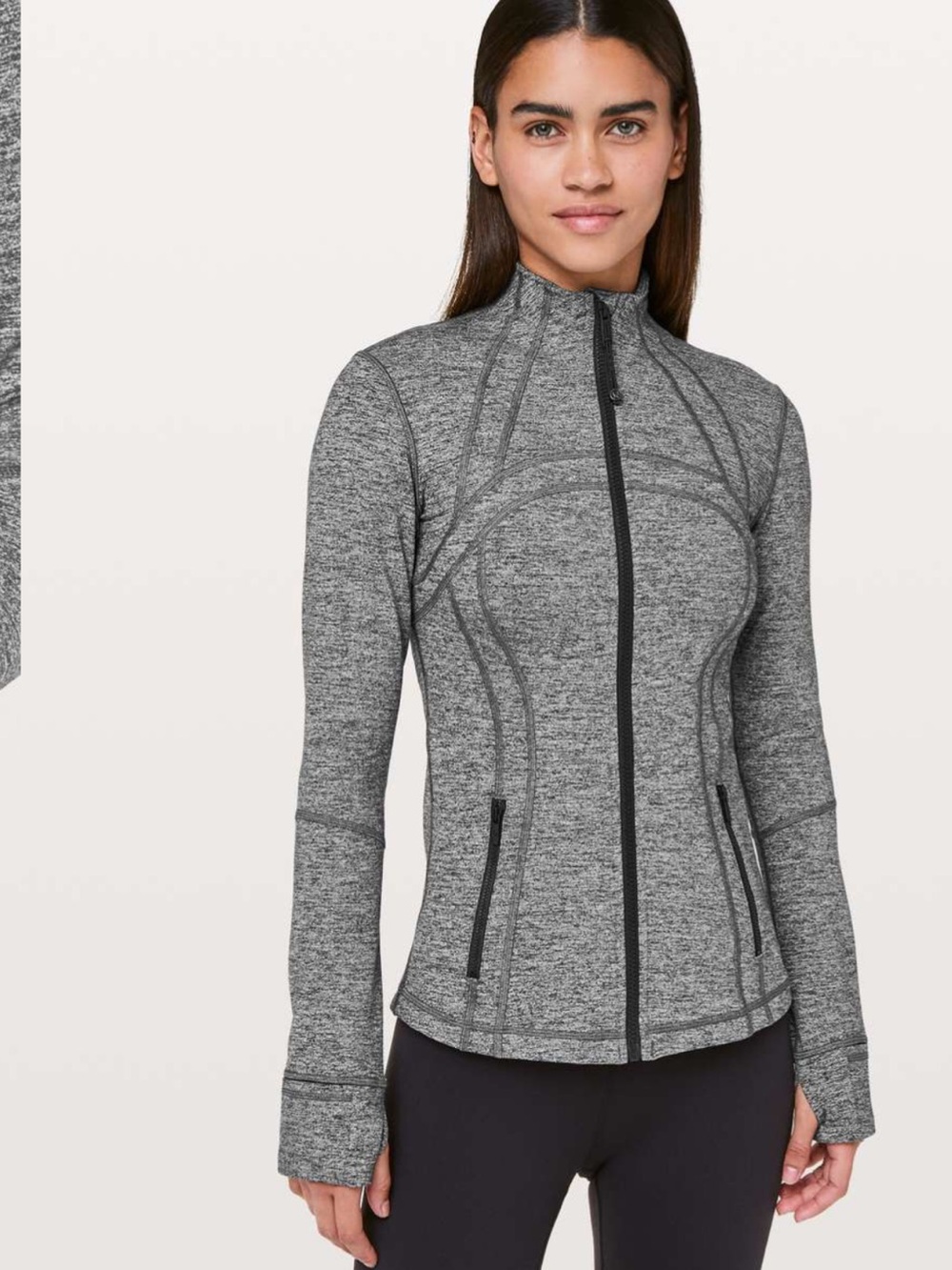 Lululemon Define Jacket Heathered Black